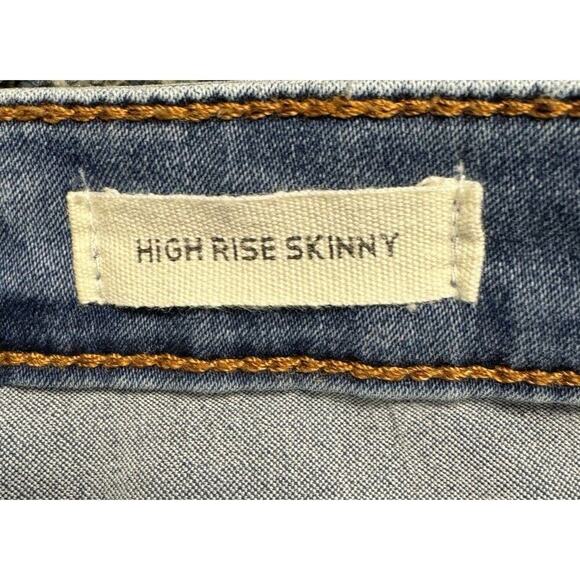 PANTS WOMEN Profile High Rise Skinny Jeans Size 09 Blue W30” L38.5” Rise11” - Picture 6 of 11